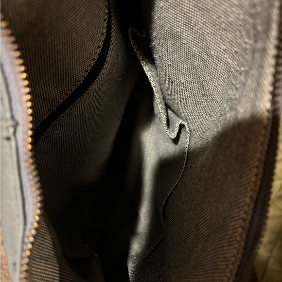 Vince Camuto Gray Leather Hobo with Chain Strap - Picture 9 of 9